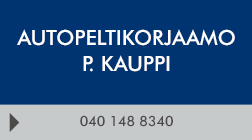 Autopeltikorjaamo P. Kauppi logo
